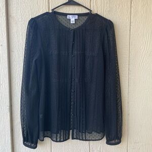Black Small Loft Blouse
